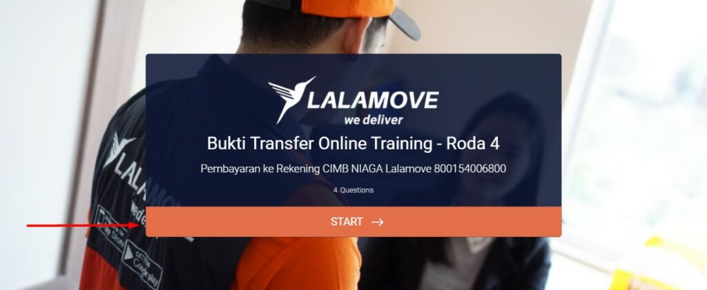 Daftar Dengan Bukti Transfer Online Training