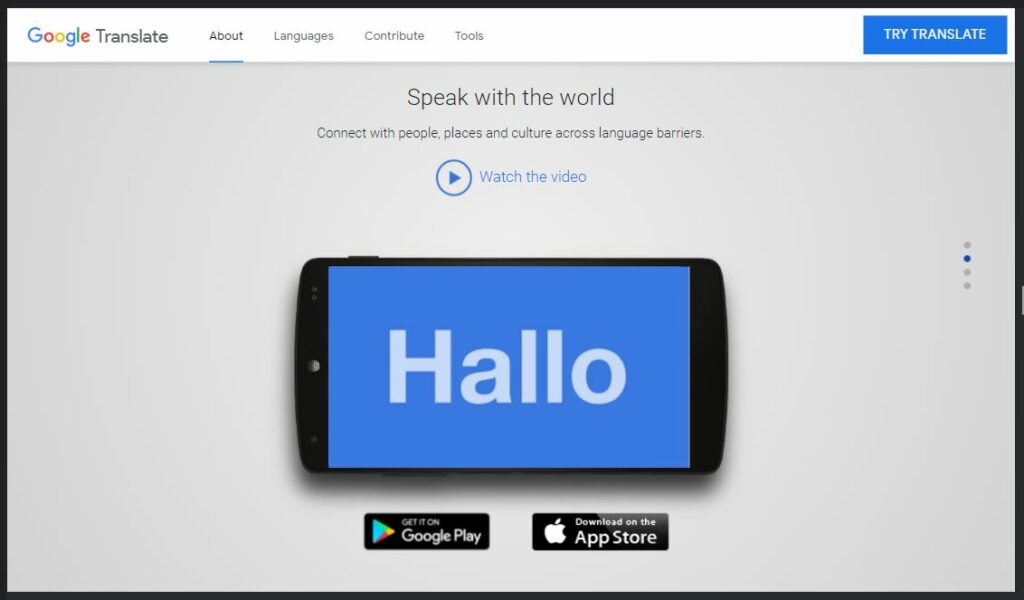 Speak With The World Dengan Suara Google Translate