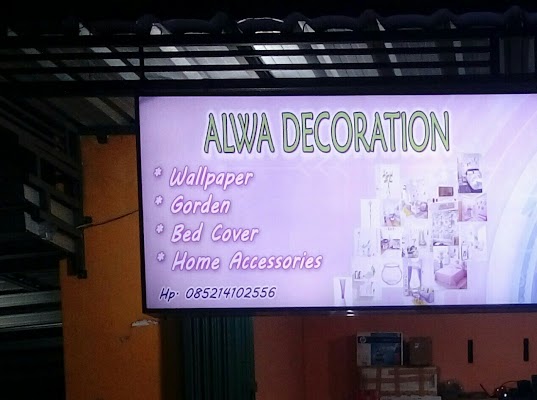 Foto Outlet ALWA DECORATION di Kota Pangkalpinang