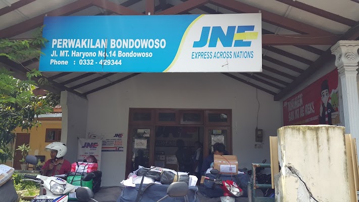 Outlet Agen JNE Kismangunsarkoro Bondowoso di Kab. Bondowoso