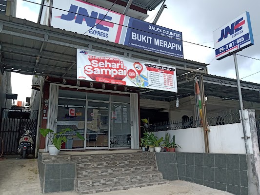 Outlet JNE Bukit Merapin di Kab. Bangka Tengah