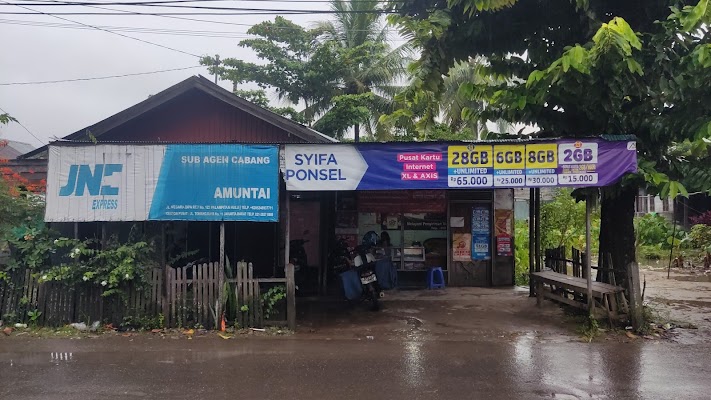 Outlet JNE cabang Alabio di Kab. Hulu Sungai Selatan