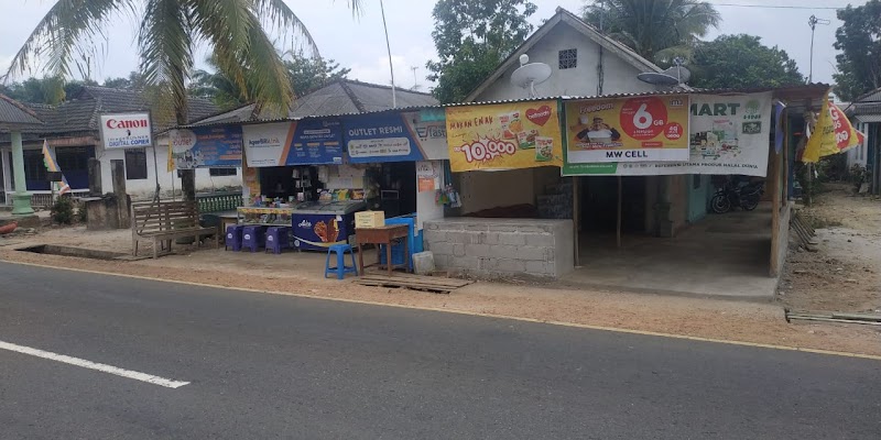 Outlet JNE Cabang Desa Dalil di Kab. Bangka Barat