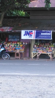 Outlet JNE Mongkonai di Kota Kotamobagu