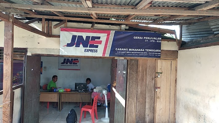 Outlet JNE Ratahan di Kab. Bolaang Mongondow Timur