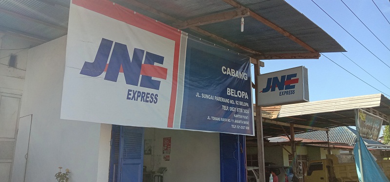 Outlet JNE Sub Agen Belopa di Kab. Luwu