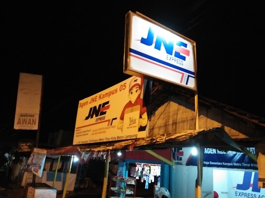 Outlet Kantor Perwakilan JNE Mataram Baru di Kab. Lampung Timur