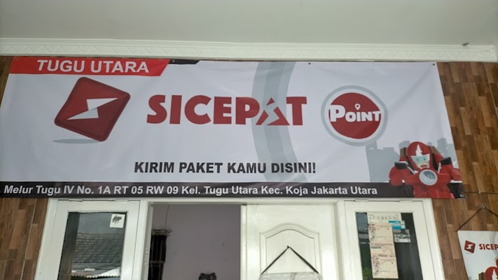 Foto Outlet Sicepat Express / Sicepat Point Tugu Utara di Jakarta Utara