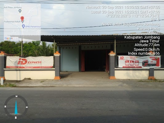 ID Express di Kab. Mojokerto, Jawa Timur