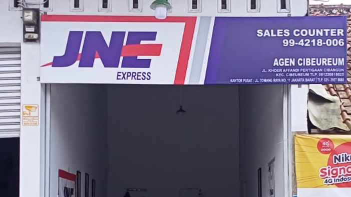Outlet JNE Express Gujung Tujuh di Kab. Tasikmalaya