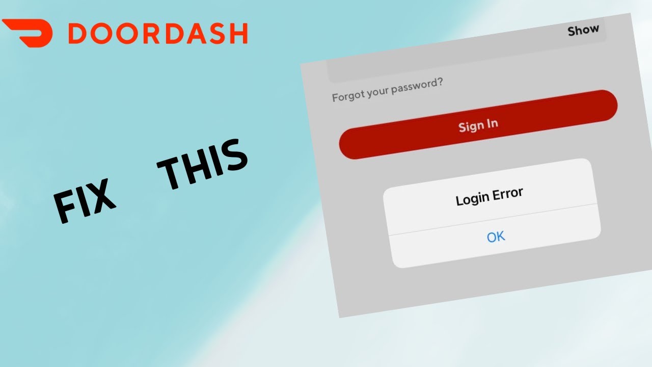 DoorDash Login Error How to Fix It Paketmu Business Review