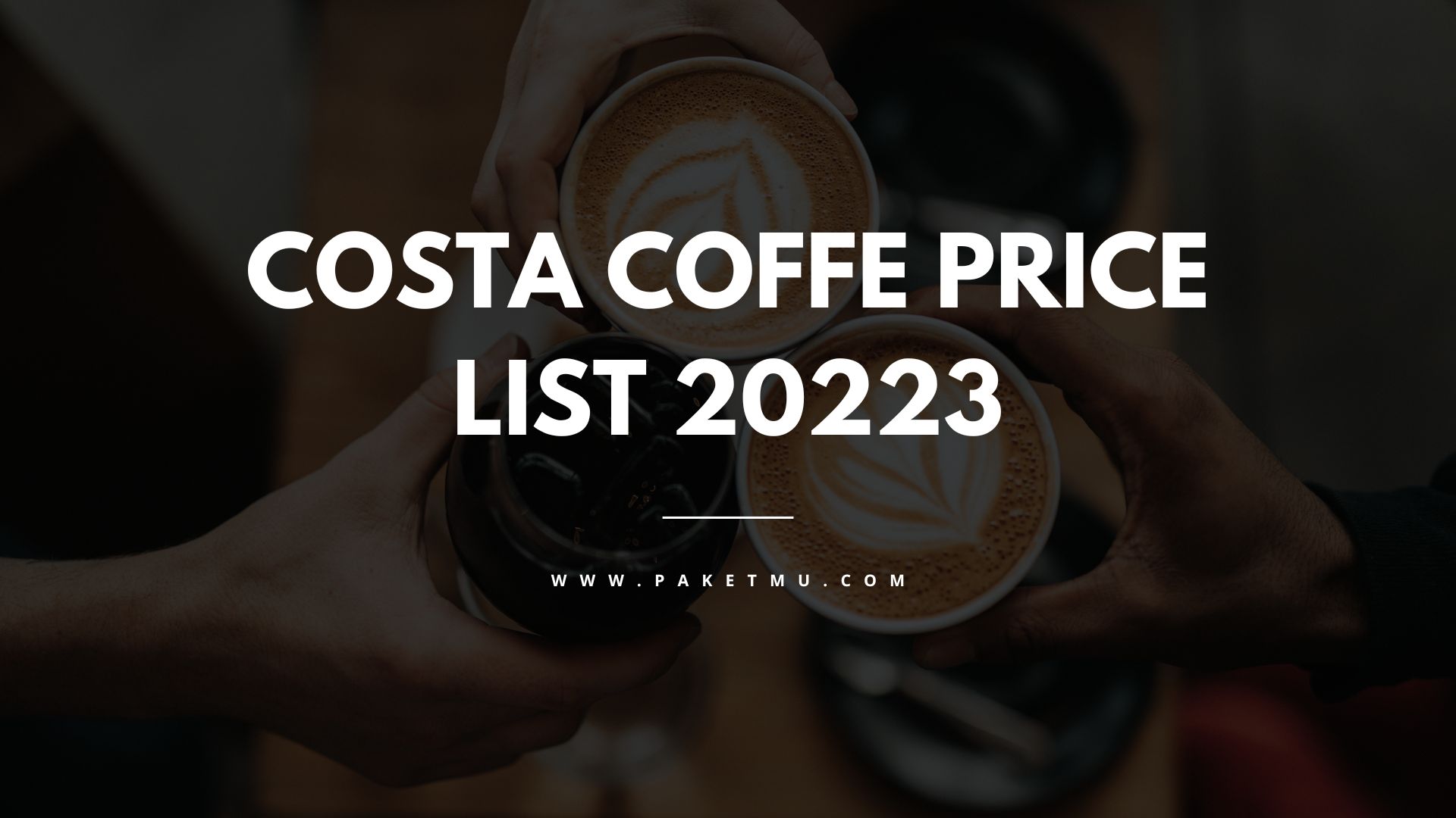 Cover Costa Coffe Price List 20223 