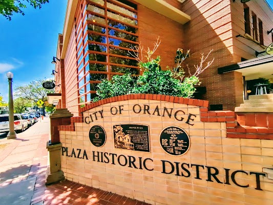 City of Orange Historic District Plaza