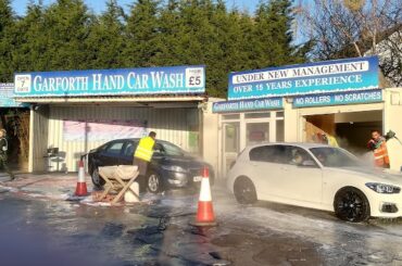 Garforth hand car wash in Leeds