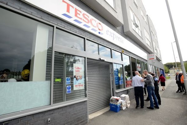 Tesco Express in Plymouth