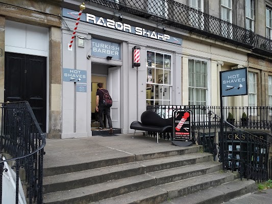 The Golden Scissors Barber in Edinburgh