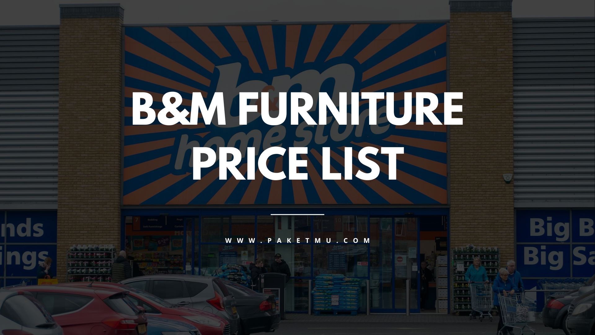 B&M Furniture Price List Affordable Furniture for Every Home Paketmu