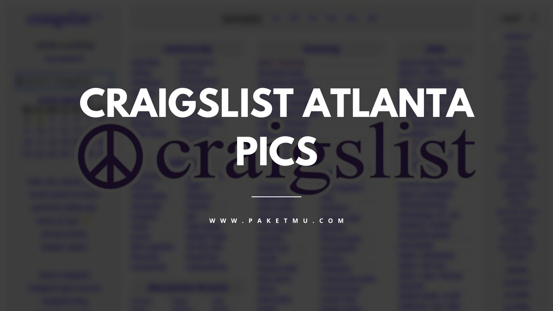 Top Craigslist Atlanta's Impressive Photos | Paketmu Business Review