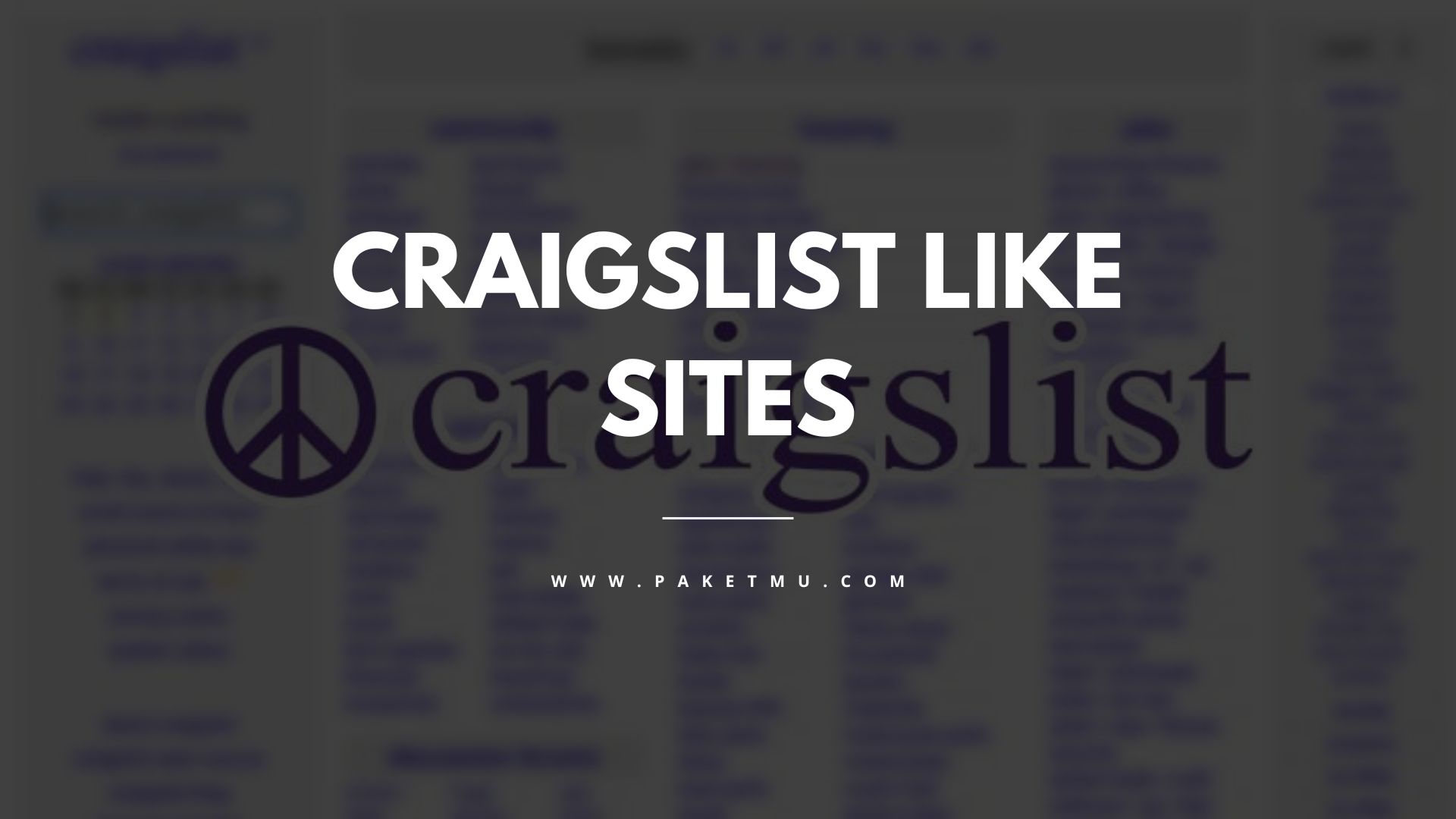 The Best Craigslist Alternatives For 2023 Paketmu Business Review   Cover Craigslist Like Sites 