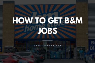 Cover How To Get B&m Jobs