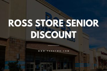 Cover Ross Store Senior Discount