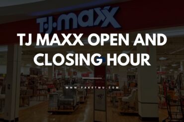 Cover Tj Maxx Open And Closing Hour