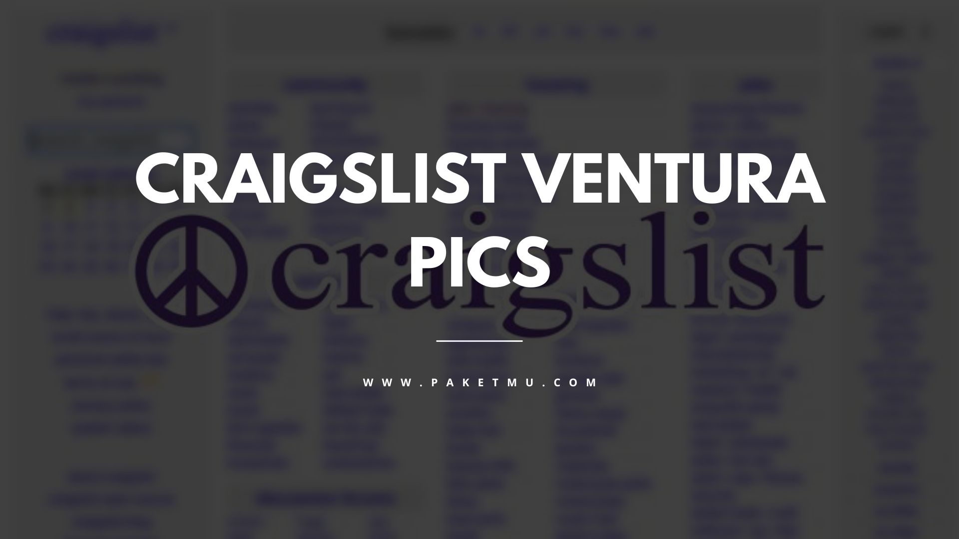 Craigslist Ventura's Impressive Photos Paketmu Business Review