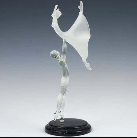 The Franklin Mint 'pas De Deux' Crystal Figurine