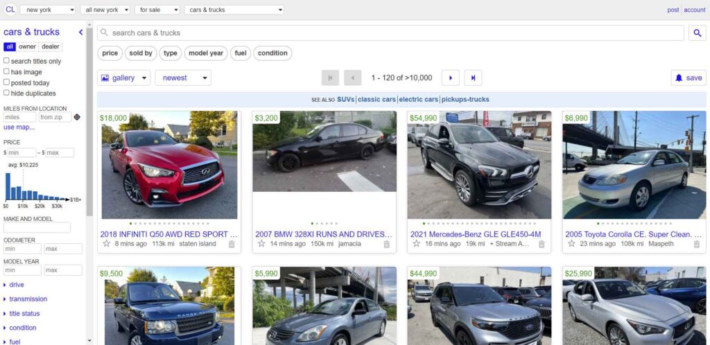 Tips To Find Cars On Craigslist 3
