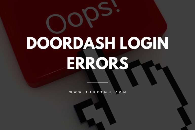 Cover Doordash Login Errors
