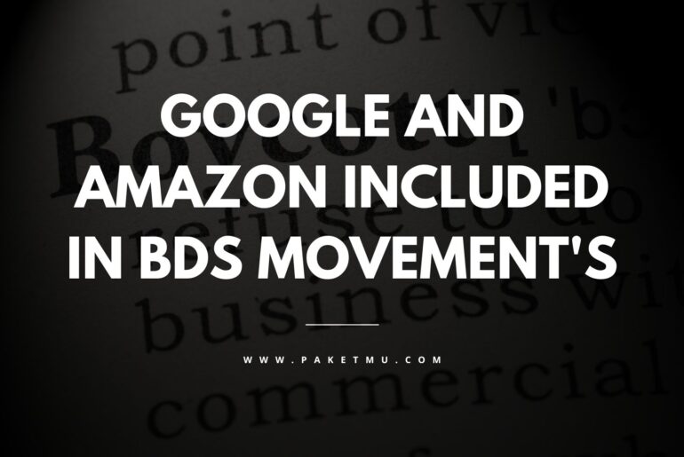 Cover Google Dan Amazon Masuk Dalam Daftar Boikot Dari Mds Movement