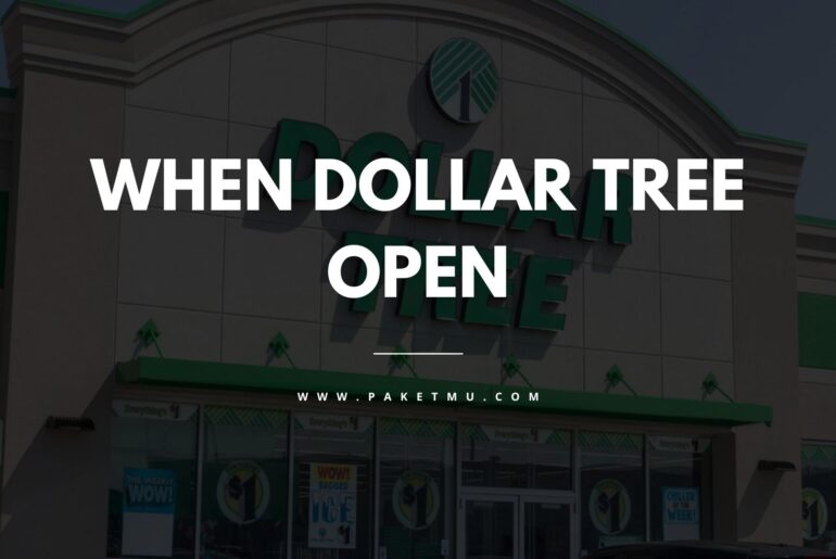Cover When Dollar Tree Open